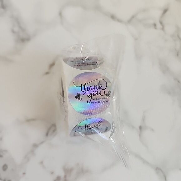 550 Pieces Thank You Cards and Stickers Set - Picture 2 of 4